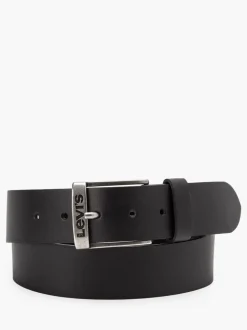 Zwart - Levi's® leren Duncan riem