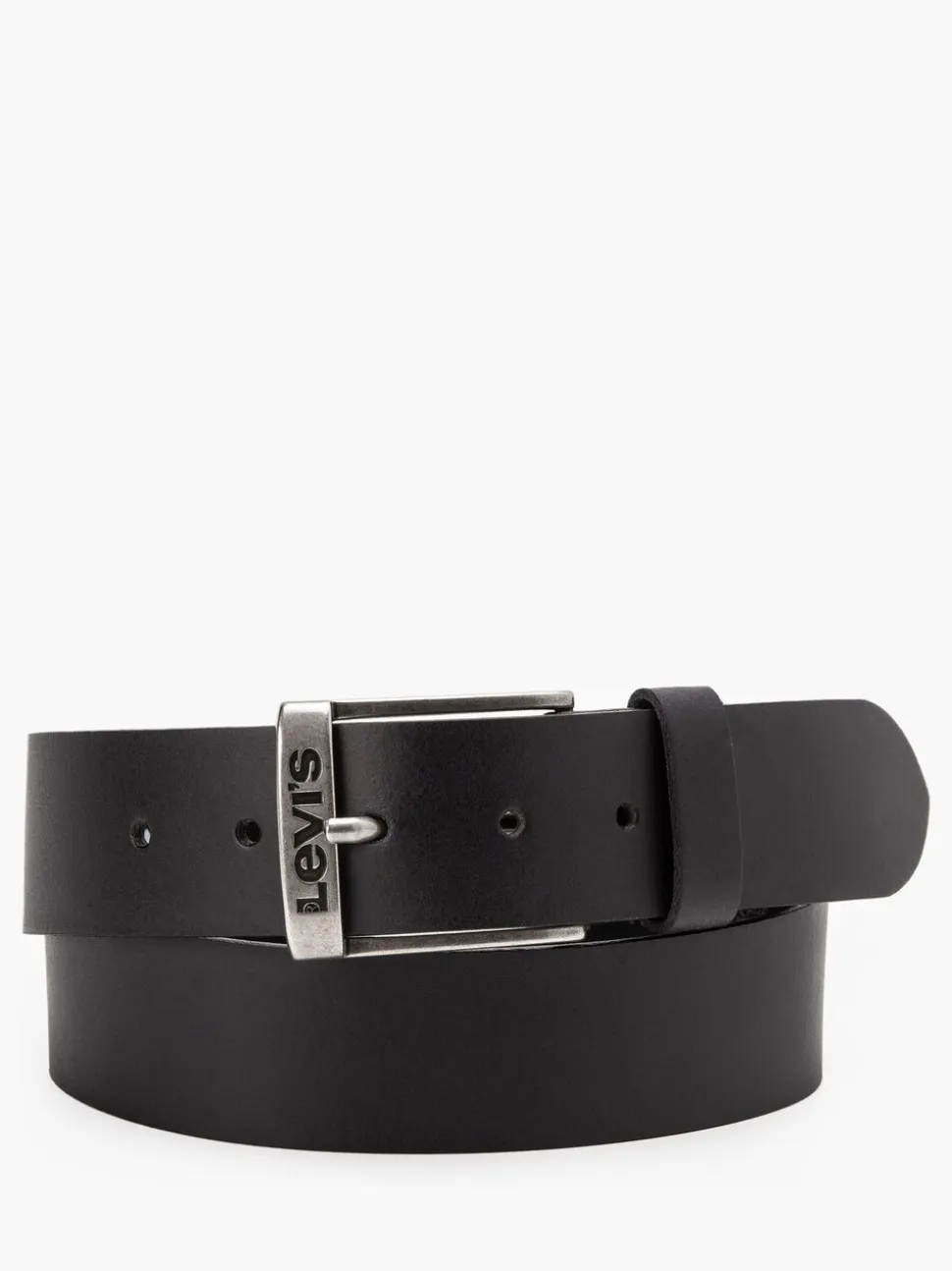 Zwart - Levi's® leren Duncan riem