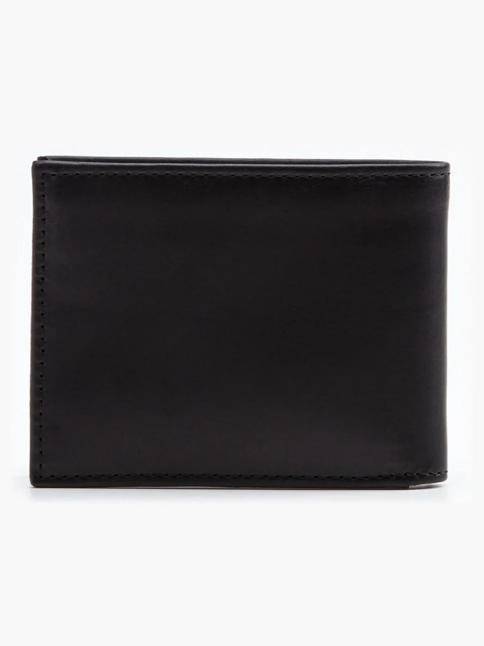 Zwart - Levi's® leren portemonnee