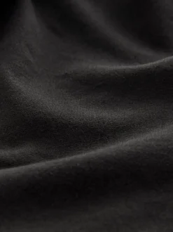 Zwart - Lichte hoodie met rits