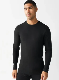 Zwart - Lightweight Thermogen Long Sleeve T-Shirts 2 Pack
