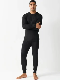 Zwart - Lightweight Thermogen Long Sleeve T-Shirts 2 Pack