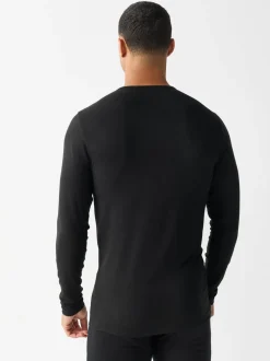 Zwart - Lightweight Thermogen Long Sleeve T-Shirts 2 Pack