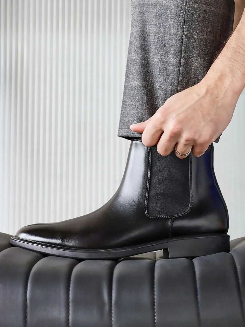 Zwart - Linzi Antonio Chelsea Boots