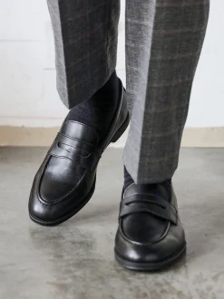 Zwart - Linzi Aurelio Penny Loafers
