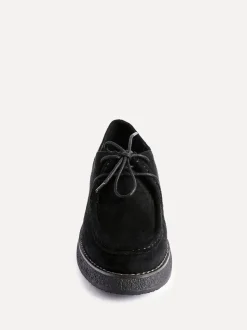 Zwart - Linzi Perth Laced Chunky Loafers