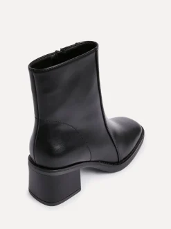 Zwart - Linzi Wander Block Heel Ankle Boots