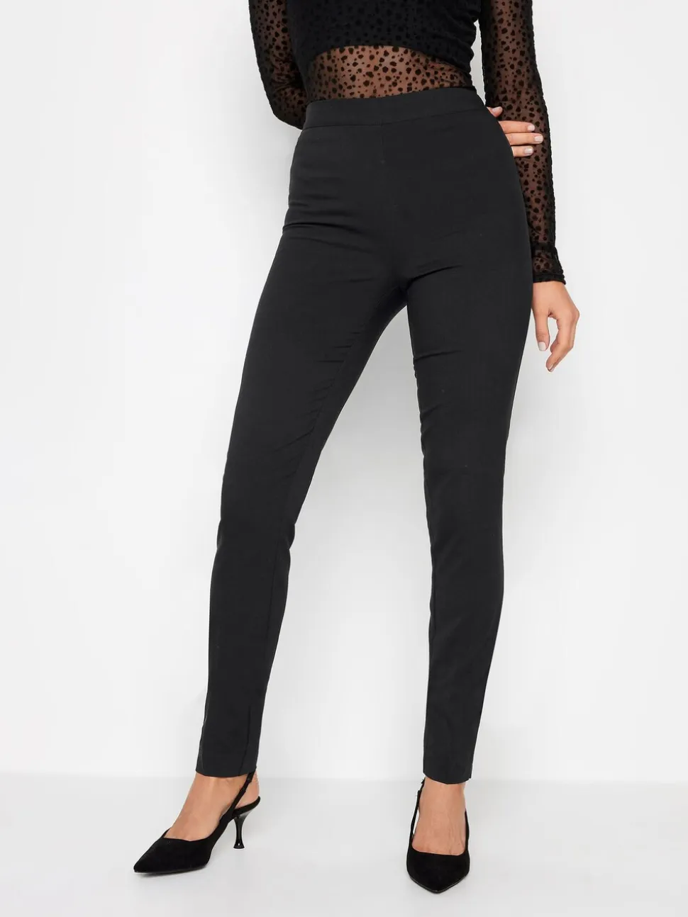 Zwart - Long Tall Sally - Skinny broek