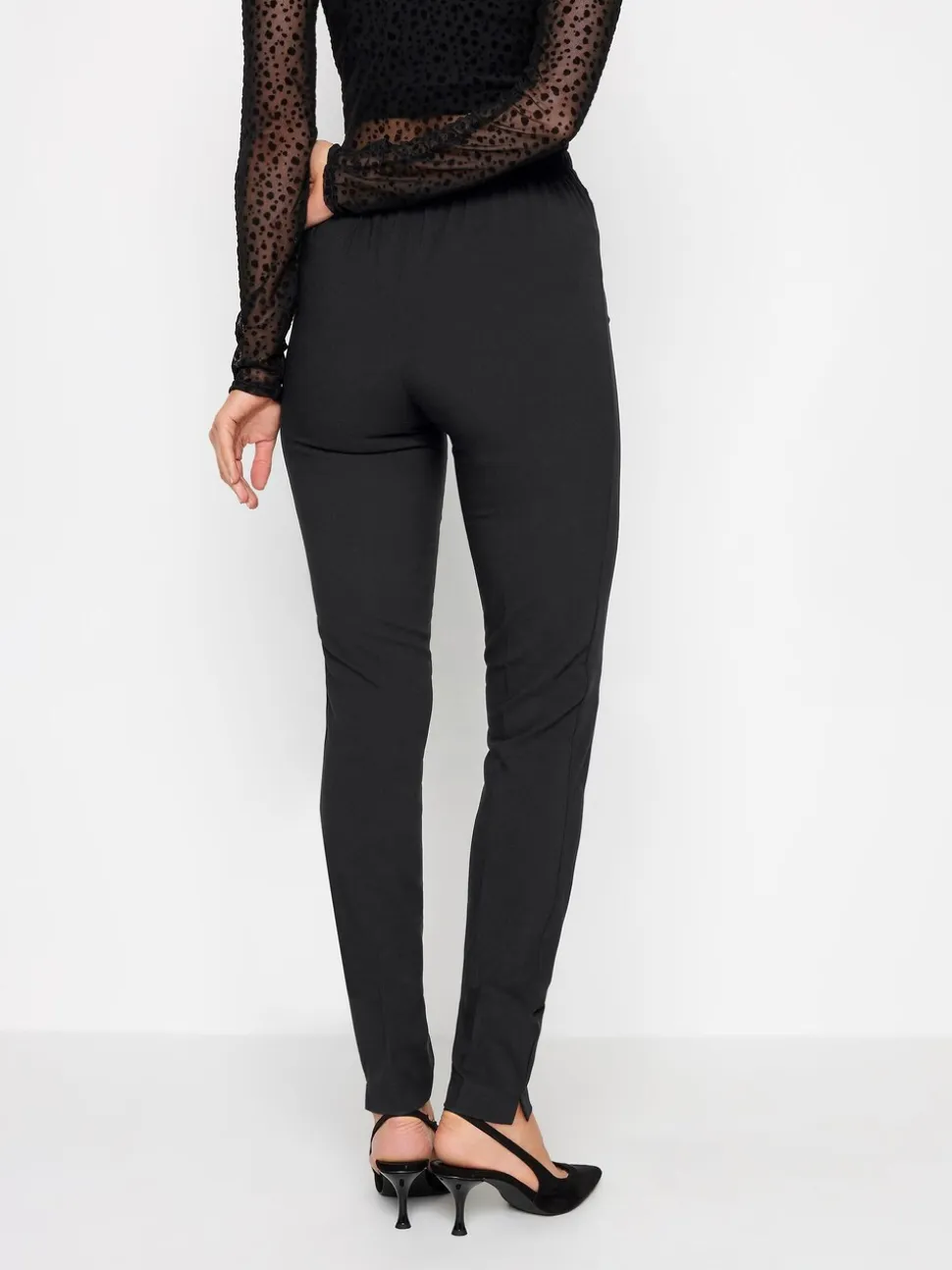 Zwart - Long Tall Sally - Skinny broek