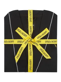 Zwart - Lyle & Scott Kobe Kimono Robe