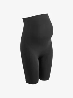 Zwart - Mamalicious Maternity Seamless Leggings