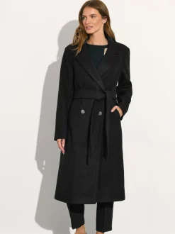 Zwart - M&Co Wrap Coat