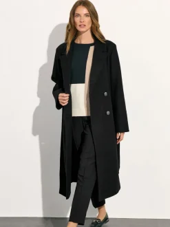 Zwart - M&Co Wrap Coat
