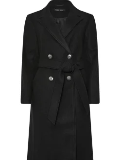 Zwart - M&Co Wrap Coat