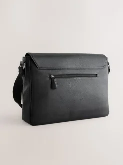Zwart - Messenger-tas