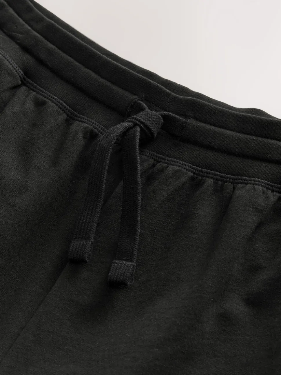 Zwart - Met boorden - Loopback Soft Touch Cuffed Joggers