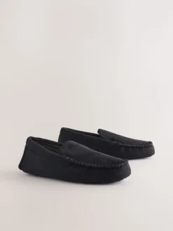 Zwart - Moccasinpantoffels