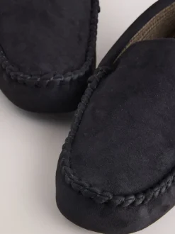 Zwart - Moccasinpantoffels