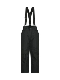 Zwart - Mountain Warehouse - Raptor broek voor kinderen met sneeuwprint
