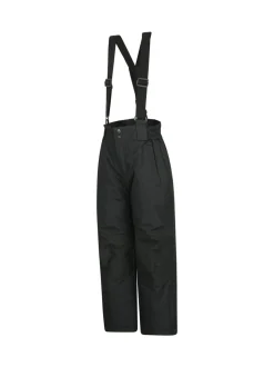 Zwart - Mountain Warehouse - Raptor broek voor kinderen met sneeuwprint