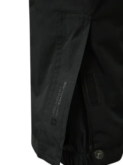 Zwart - Mountain Warehouse - Raptor broek voor kinderen met sneeuwprint