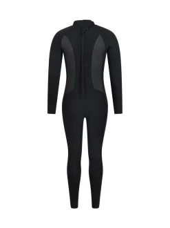 Zwart - Mountain Warehouse lang neopreen wetsuit voor heren