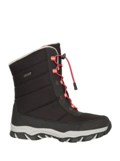 Zwart - Mountain Warehouse Ohio Jeugd adaptieve sneeuwlaarzen