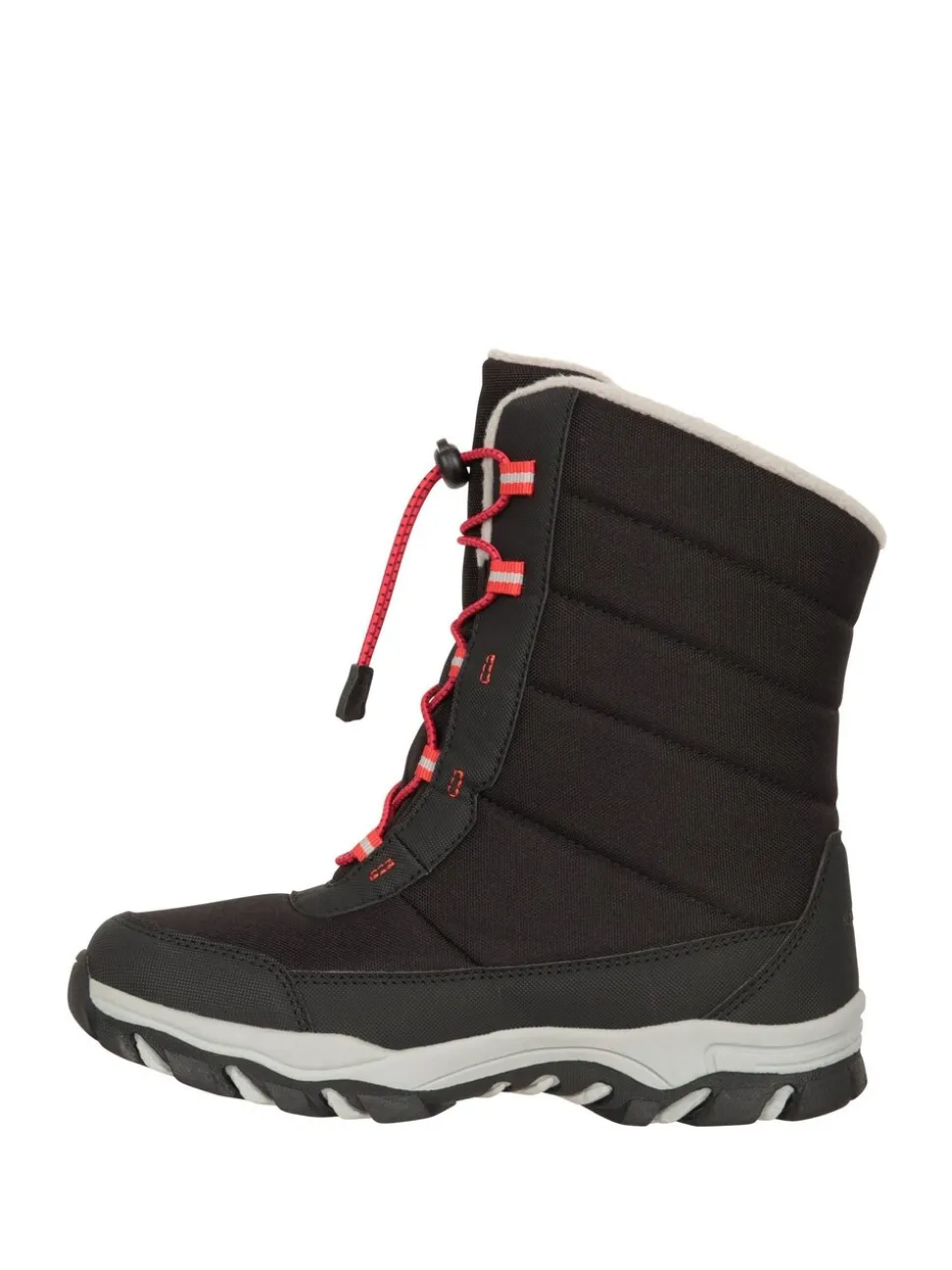 Zwart - Mountain Warehouse Ohio Jeugd adaptieve sneeuwlaarzen