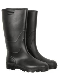 Zwart - Mountain Warehouse Wade regenlaarzen voor heren