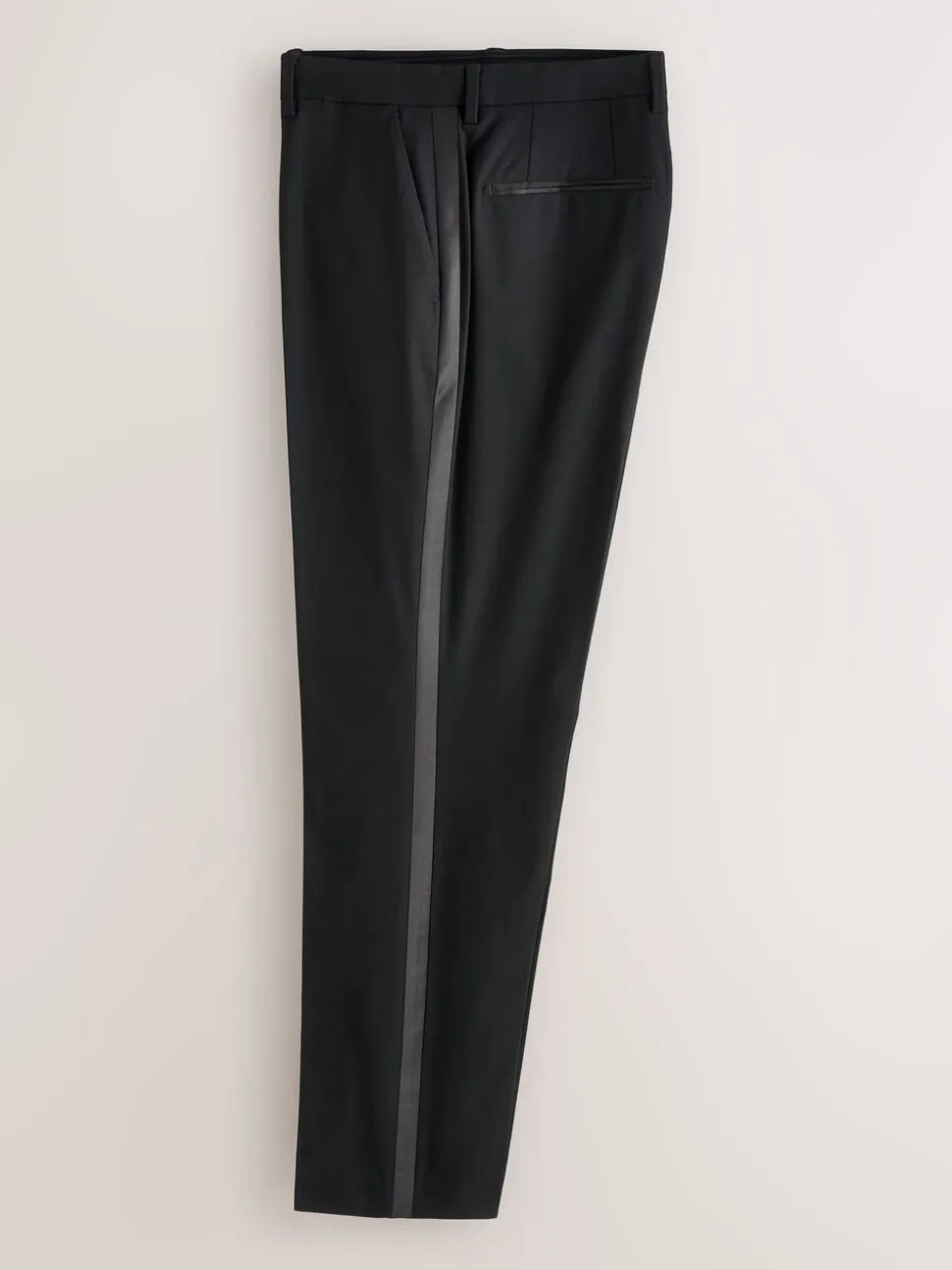 Zwart - Muscle Fit Motionflex Stretch Tuxedo Suit Trousers