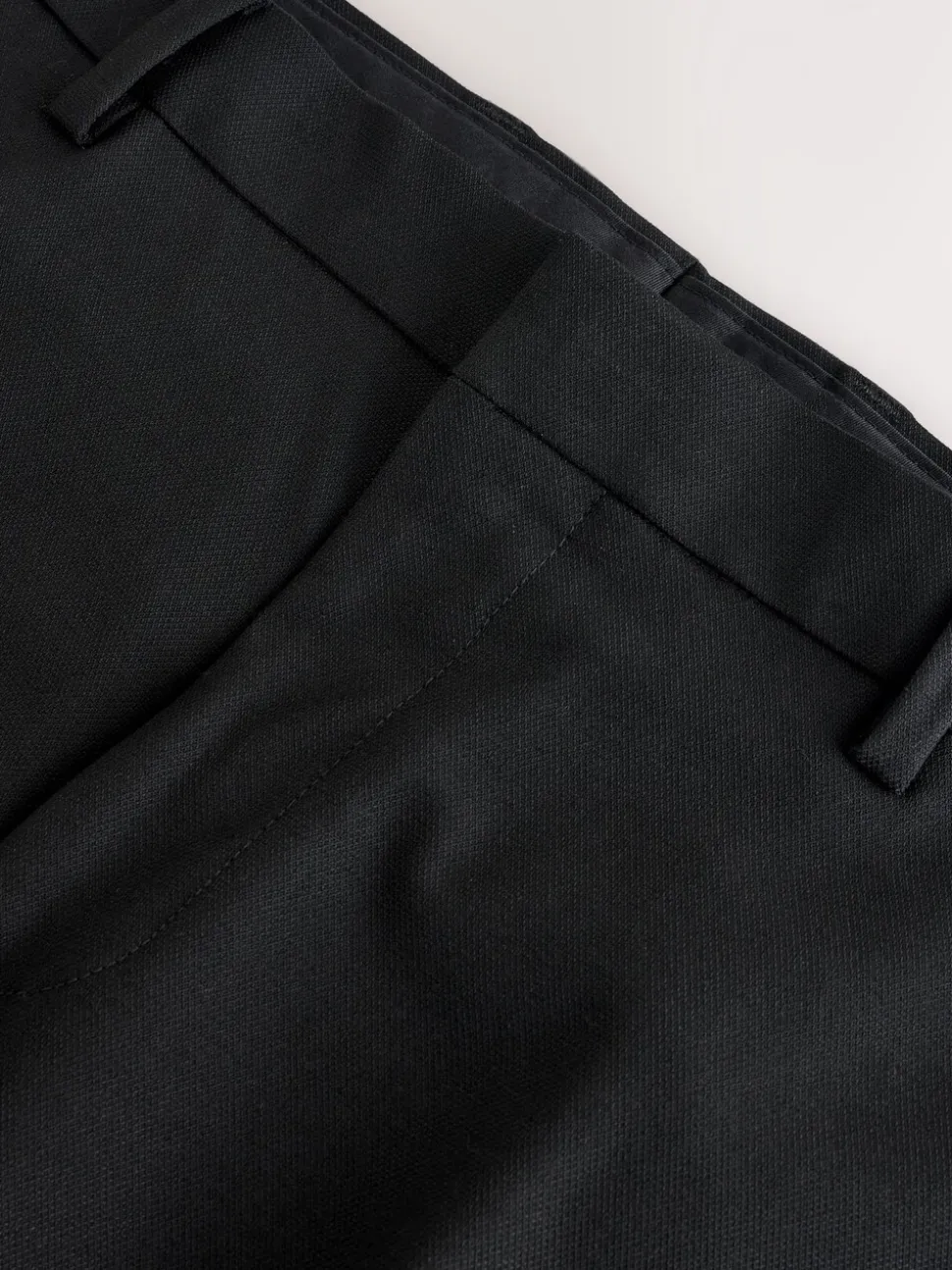 Zwart - Muscle Fit Motionflex Stretch Tuxedo Suit Trousers