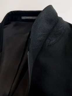 Zwart - Muscle Fit Motionflex Stretch Tuxedo Suit Jacket