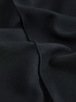 Zwart - N. Premium Soft Touch Scuba Slim Fit Open Joggers