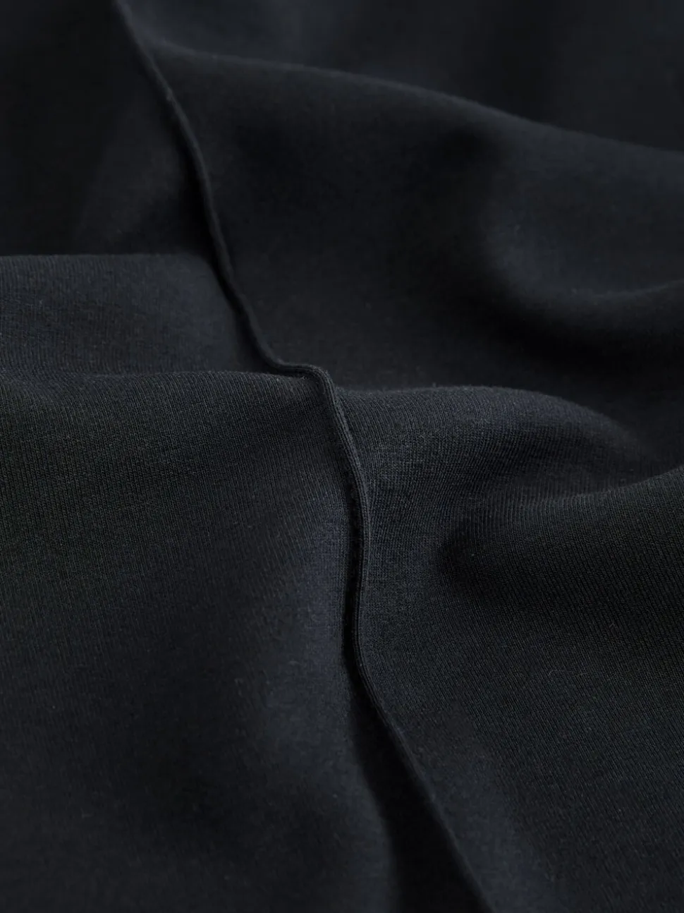 Zwart - N. Premium Soft Touch Scuba Slim Fit Open Joggers