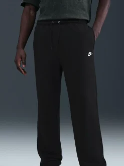Zwart - Nike Club Fleece Bungee Joggingbroek