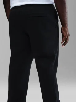 Zwart - Nike Club Fleece joggingbroek met wijde pijpen