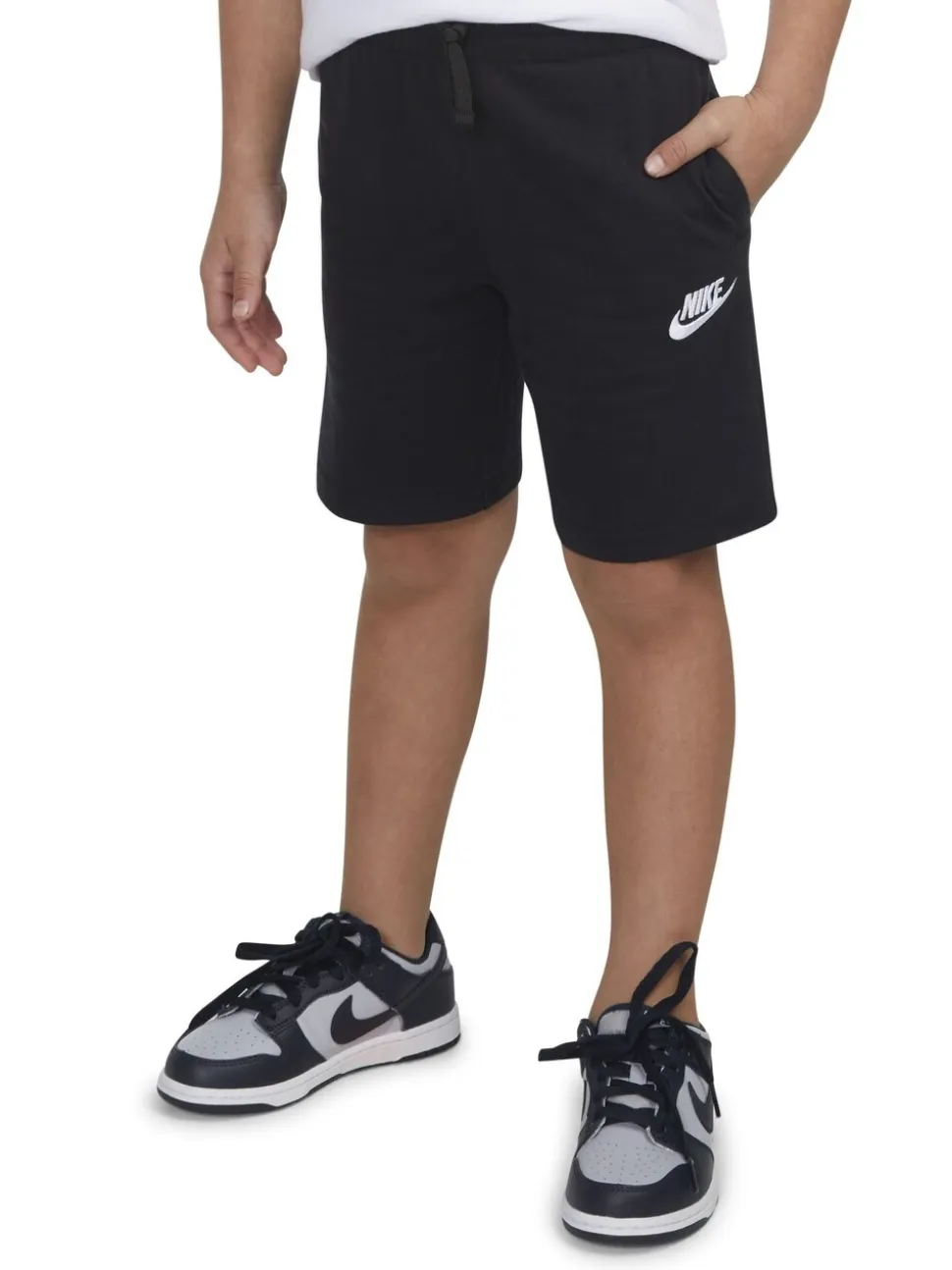 Zwart - Nike Club short voor kleine kinderen