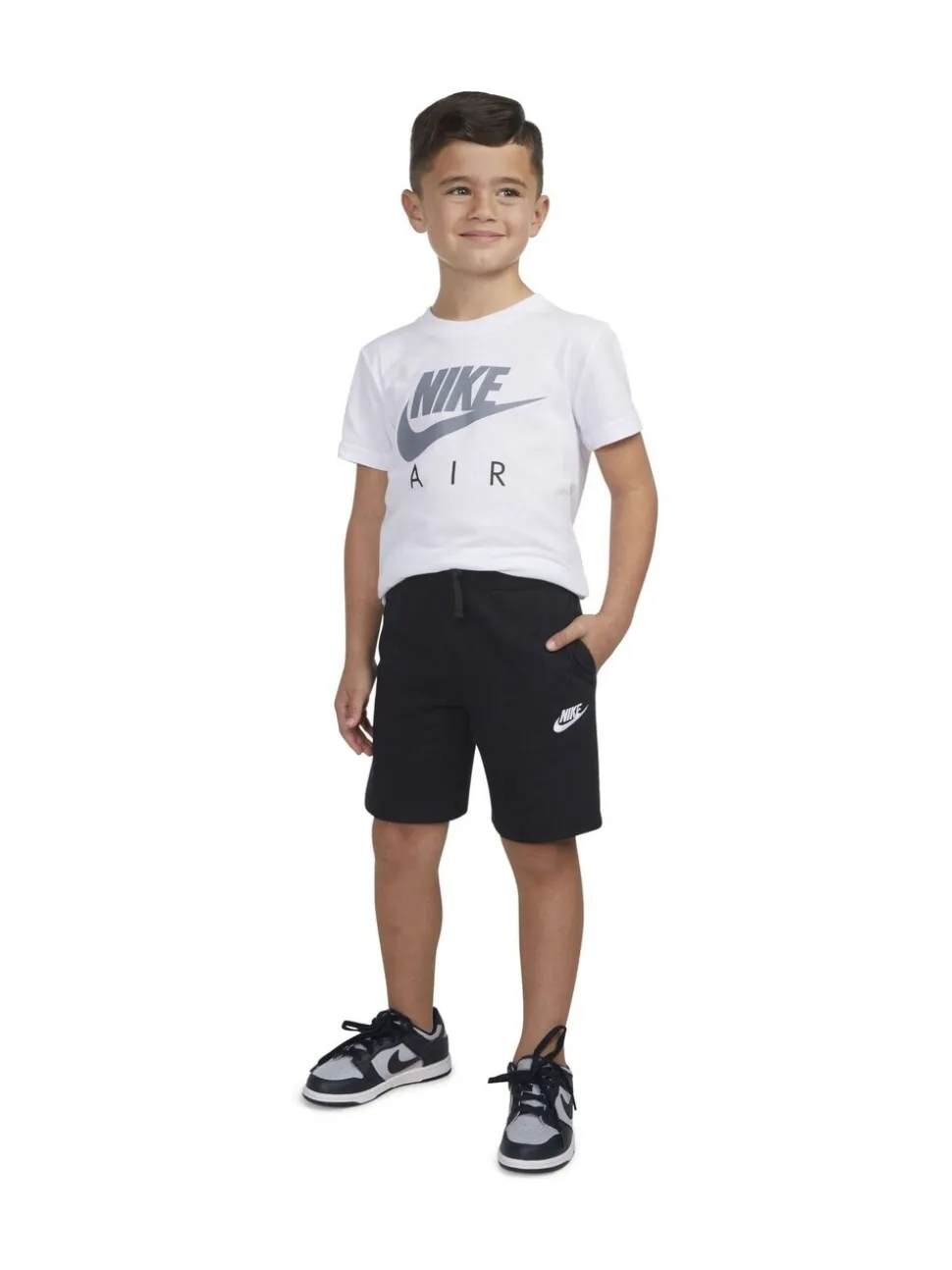 Zwart - Nike Club short voor kleine kinderen