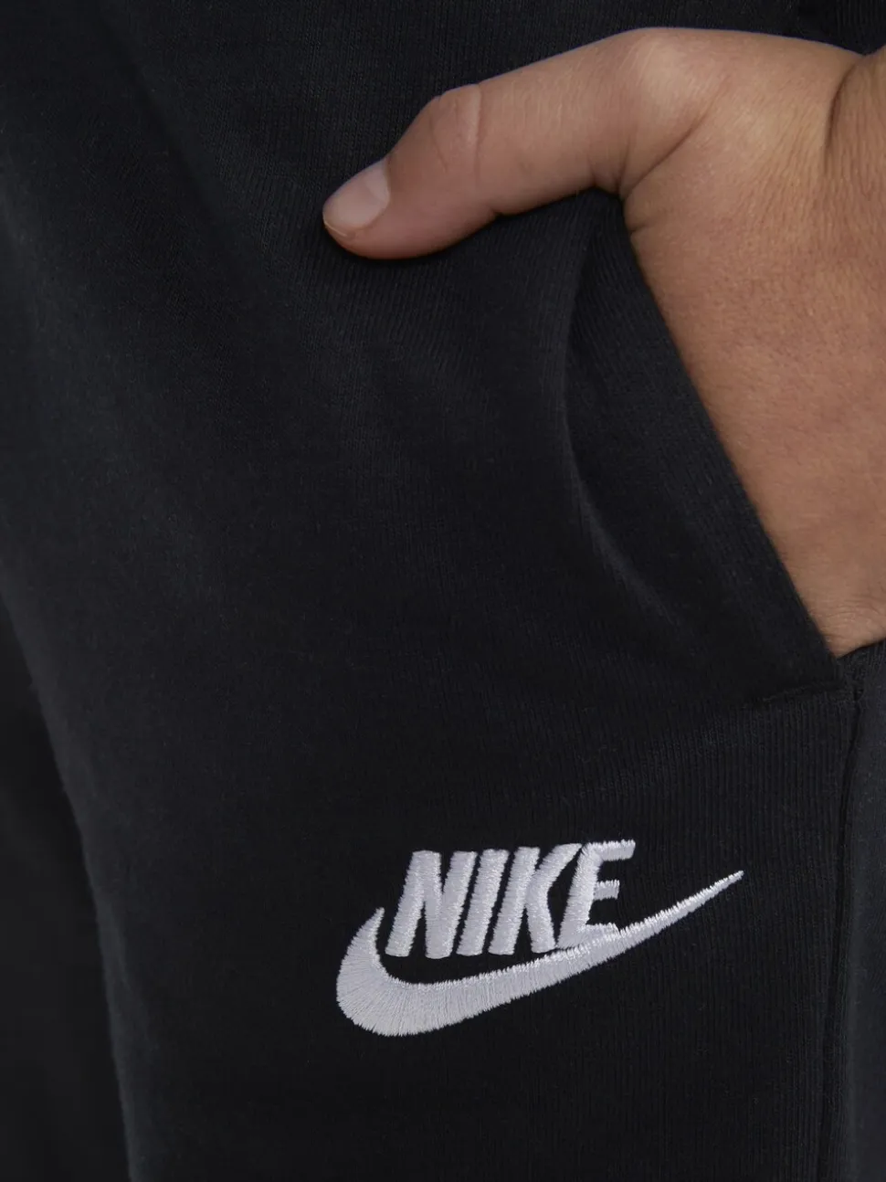 Zwart - Nike Club short voor kleine kinderen