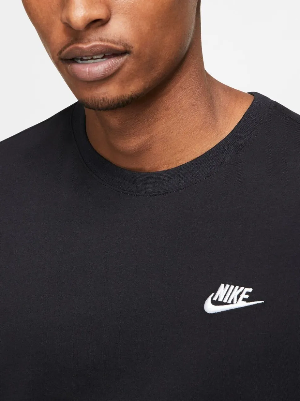 Zwart - Nike Club T-shirt