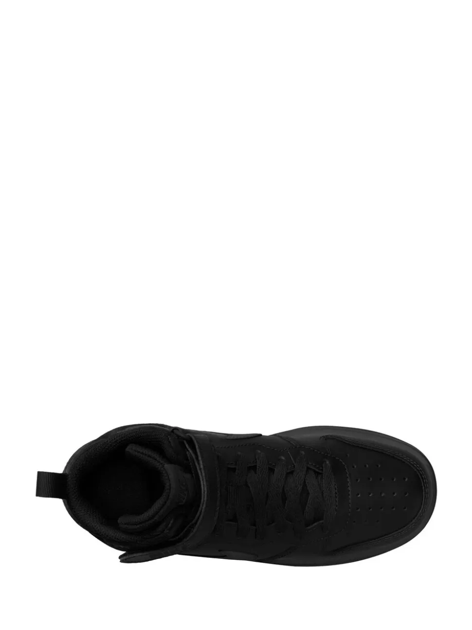 Zwart - Nike Court Borough Mid sneakers voor jeugd