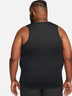 Zwart - Nike Dri-FIT Miler hardloopvesttop
