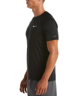 Zwart - Nike Hydroguard zonbeschermend surfhemd met korte mouwen