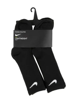 Zwart - Nike Little Kids sportsokken, set van 6