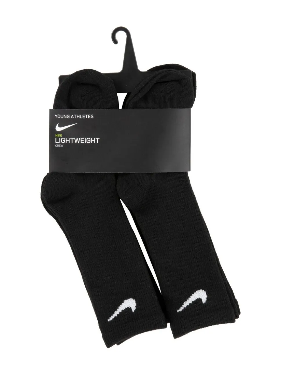 Zwart - Nike Little Kids sportsokken, set van 6