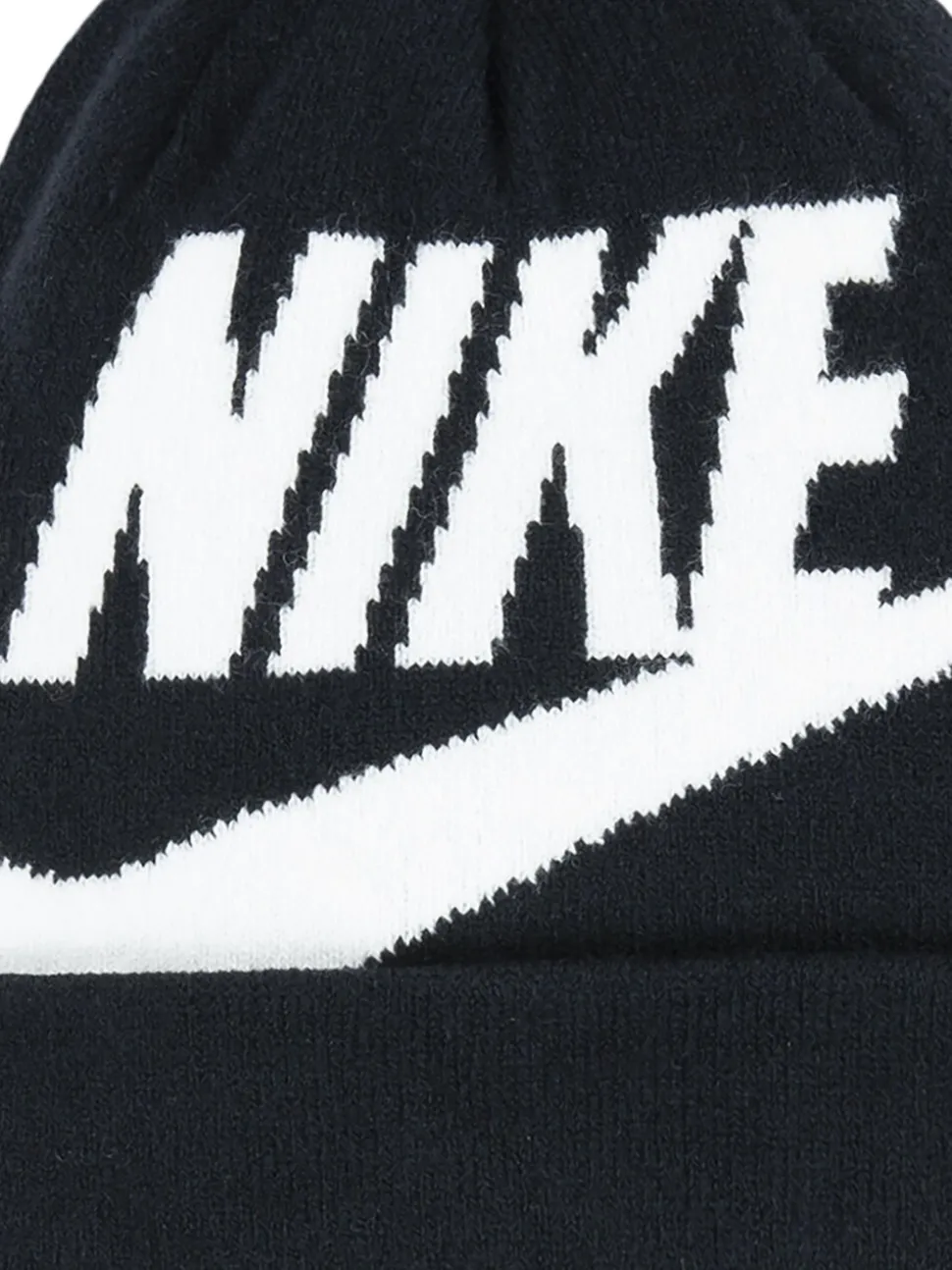 Zwart - Nike Swoosh Pom Beanie and Glove Set