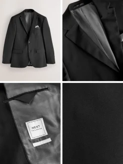 Zwart - Normale Pasvorm - Must-have kostuum: colbert