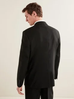 Zwart - Normale Pasvorm - Must-have kostuum: colbert