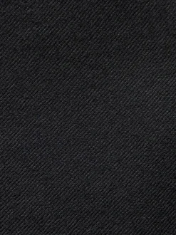 Zwart - Normale Pasvorm - Signature - 100% Wollen broek met Motion Flex-tailleband
