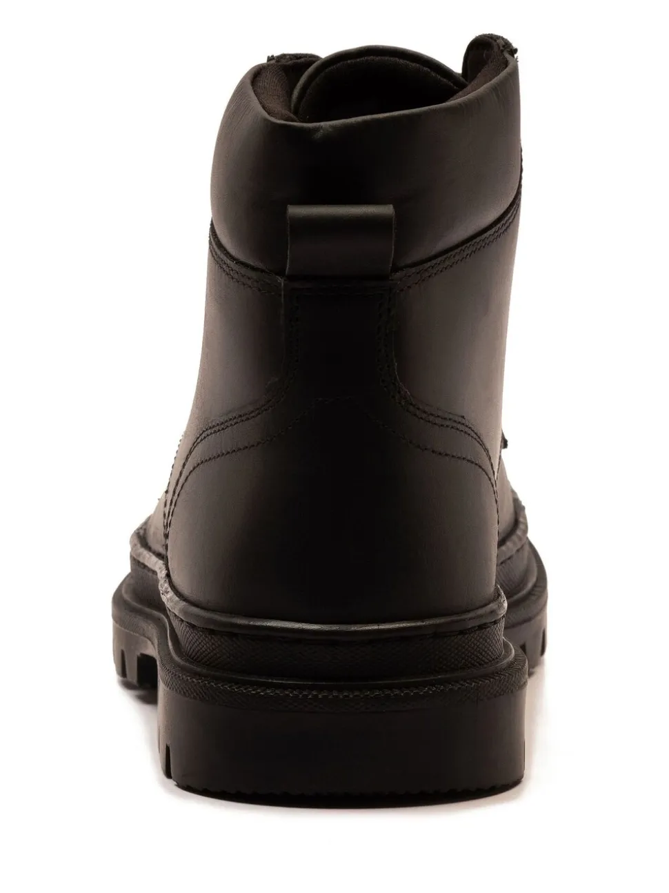 Zwart - Off The Hook Jones Leren Vetersluiting Casual Enkelboots